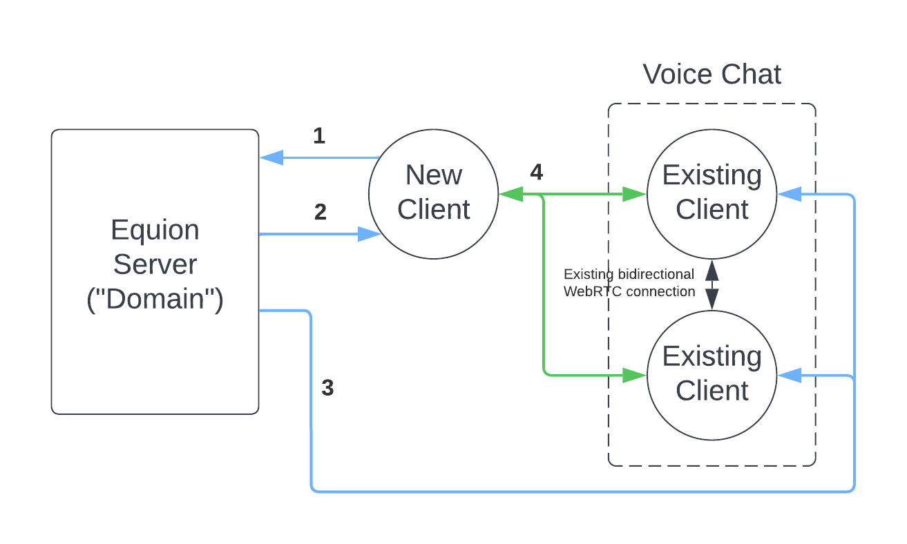 Equion voice chat diagram